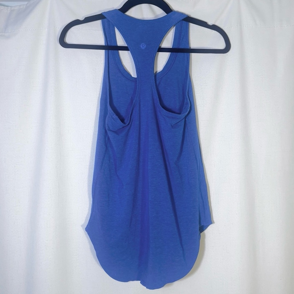 Lululemon Racerback Blue Tank Top - Picture 2 of 4